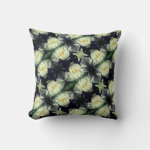 Lotus Water Lily Blume Muster Kissen