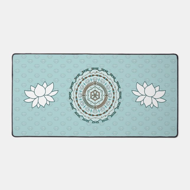 Lotus Weave Schreibtischunterlage (Vorderseite)
