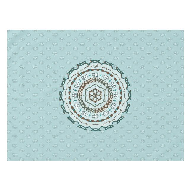 Lotus Weave Tablecloth Tischdecke (Vorderseite (Horizontal))