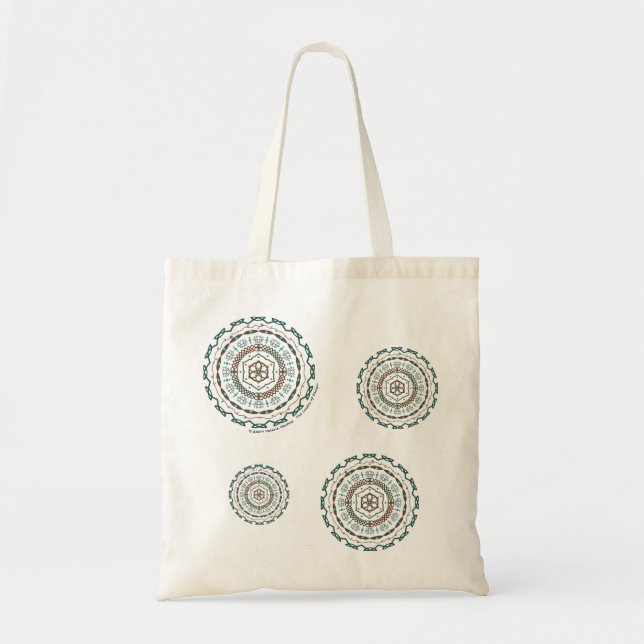 Lotus Weave Tote Bag Tragetasche (Vorne)