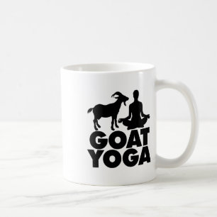 Lotus-Yoga-Haltung Ziegen-Yoga _1 Kaffeetasse