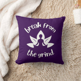 Lotus Yoga (weiß) BFTG Pillow Kissen