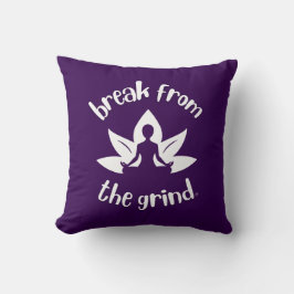 Lotus Yoga (weiß) BFTG Pillow Kissen