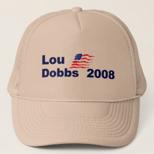 Lou dobbs Hut 2008 Truckerkappe
