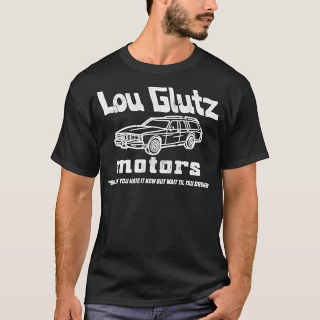 Lou Glutz Motors T-Shirt (Vorderseite)