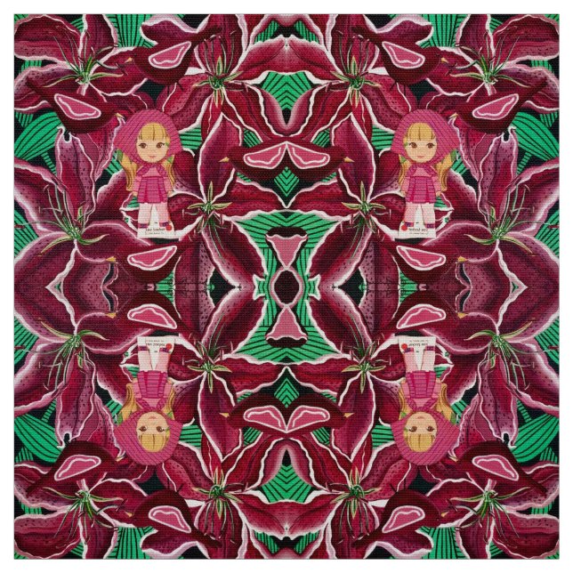 Lou Lily Fabric Stoff (Muster)