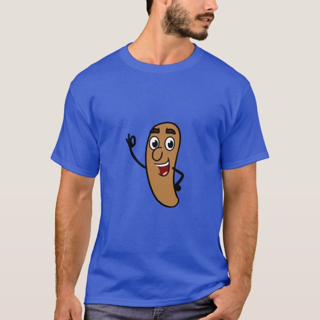 Lou the Poo Basic Dark T - Shirt (Vorderseite)