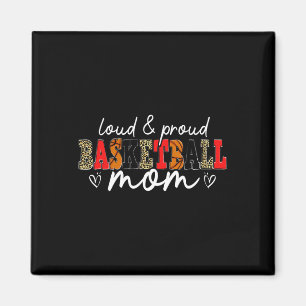 Loud Proud Bysketbyll Mama Leopard Mama Mommy Moth Magnet