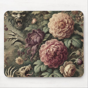 Louder than Blooms – Gothic Victorian Mousepad