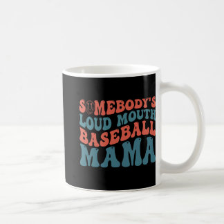 Loudmouth Baseball Mama Kaffeetasse