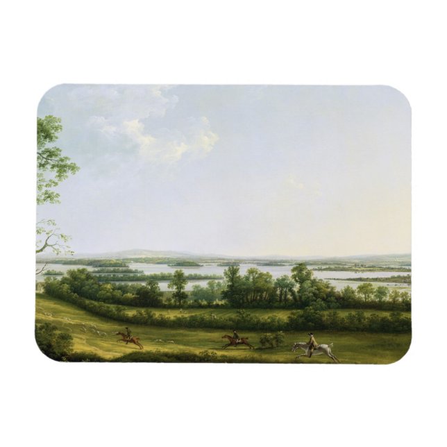 Lough Erne aus Knock Ninney mit Bellisle im Magnet (Horizontal)