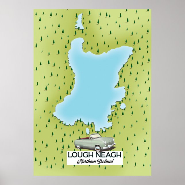 Lough Neagh Nordirland Poster (Vorne)