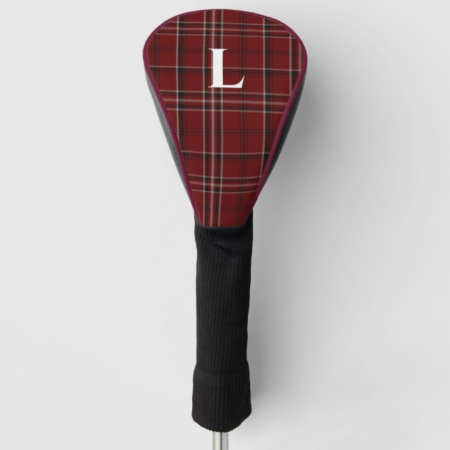 Loughead Tartan Karierte Treiberabdeckung Golf Headcover (Vorderseite)