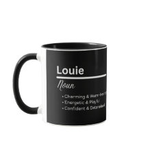 Louie Boy Name Definition Personalized Mug