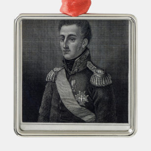 Louis-Antoine de Bourbon Herzog von Angoulême Silbernes Ornament