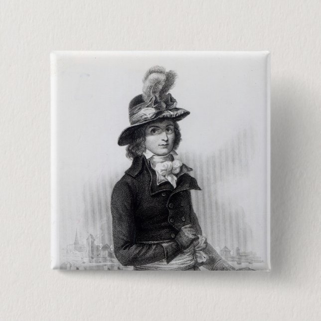Louis Antoine de Heilig-Gerade Button (Vorderseite)