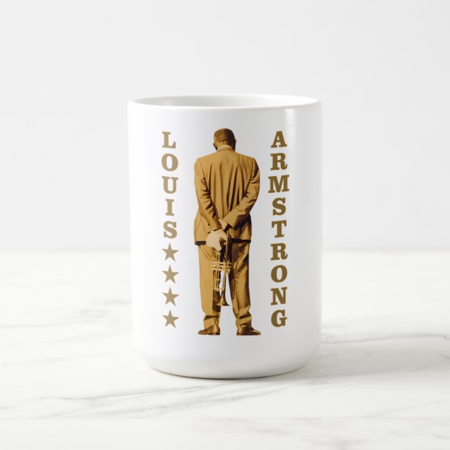 Louis Armstrong Kaffeetasse (Mittel)