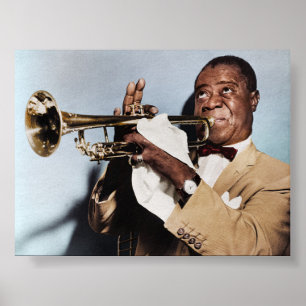Louis Armstrong Poster