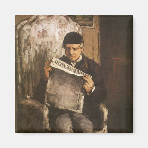 Louis Auguste Cezanne Vater der Künstlerlesung Magnet