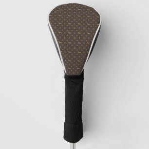 Louis-Dackel-Luxushundekleidung Golf Headcover