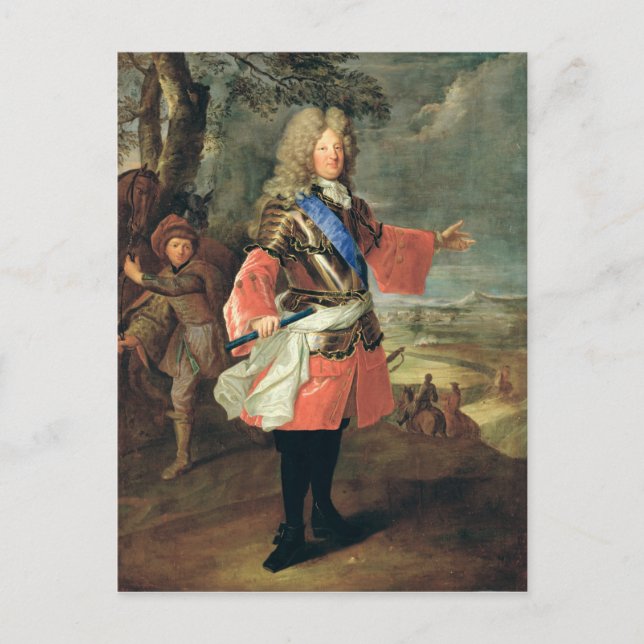 Louis de France Le Grand Dauphin, 1697 Postkarte (Vorderseite)