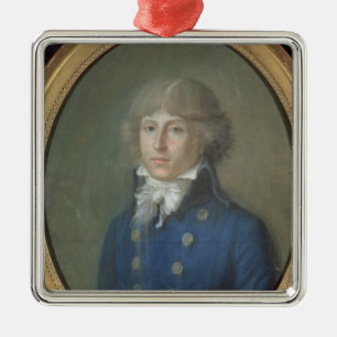 Louis de Heilig-Gerade Silbernes Ornament