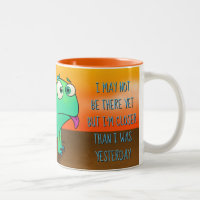 Louis die Eidechse, Tasse