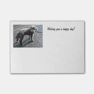 Louis die Hundepost-itanmerkungen Post-it Klebezettel