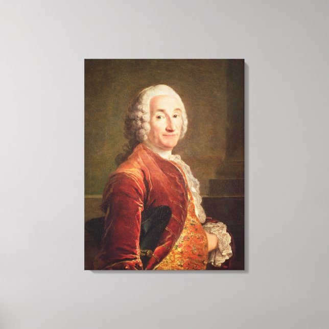 Louis Francois Armand de Vignerot du Plessis Leinwanddruck (Vorderseite)