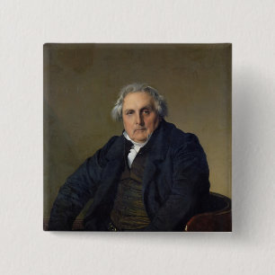 Louis-Francois Bertin 1832 Button