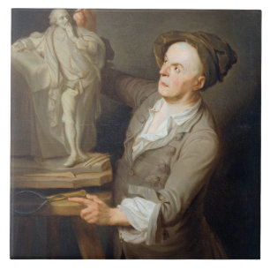 Louis-Francois Roubiliac (1695-1762) seins Fliese