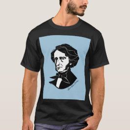 Louis-Hector Berlioz (auf farbigem Hintergrund) T-Shirt