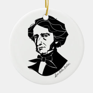 Louis-Hector Berlioz Keramik Ornament