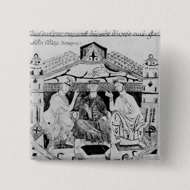 Louis I das fromme Button (Vorderseite)