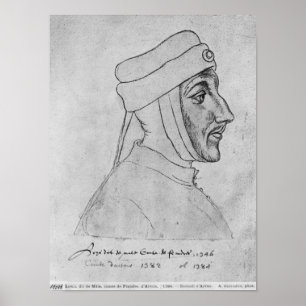 Louis II von Flandern Poster