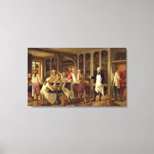 Louis Jean Marie Daubenton (1716-99) in seinem Leinwanddruck