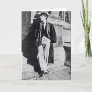 Louis MacNeice während seiner Zeit in Oxford Karte