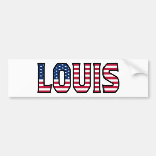 Louis Name Vorname USA Aufkleber Sticker Auto Autoaufkleber