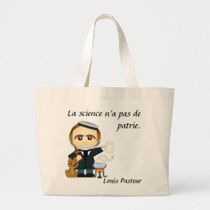 Louis Pasteur. Franc Jumbo Stoffbeutel