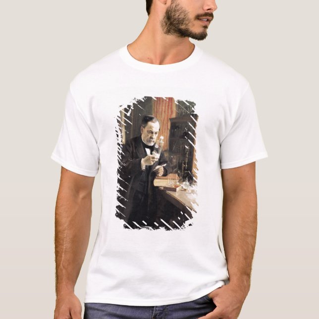 Louis Pasteur in seinem Labor, 1885 T-Shirt (Vorderseite)
