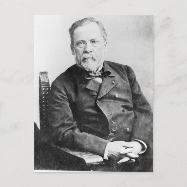 Louis Pasteur Postkarte (Vorderseite)