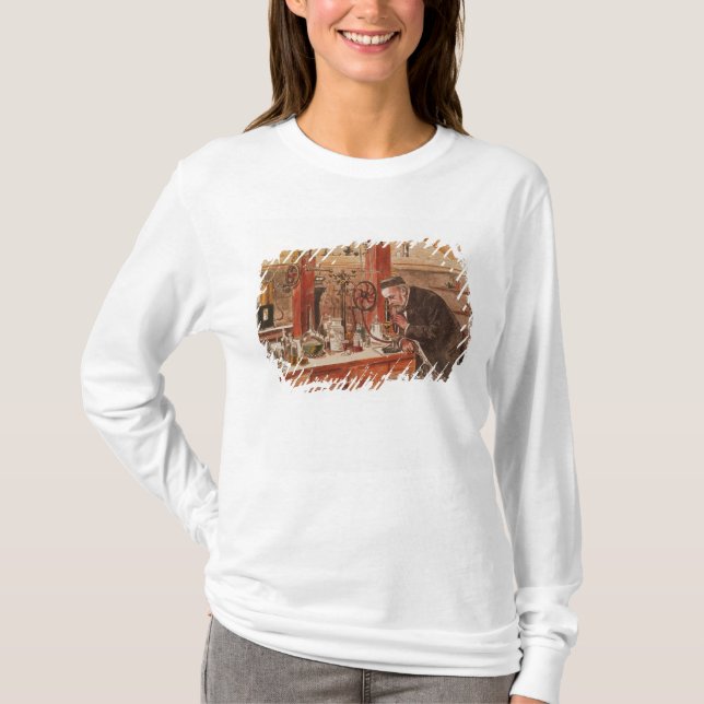 Louis Pasteurexperimentieren T-Shirt (Vorderseite)