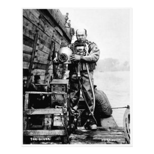 Louis Pesha Foto Der Taucher Vintage Great Lakes
