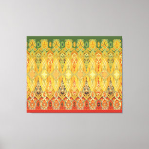 Louis Sullivan Truss Frieze Stencil Canvas Print Leinwanddruck