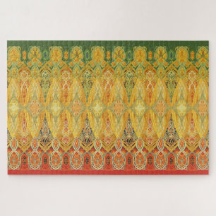 Louis Sullivan Truss Frieze Stencil Puzzle