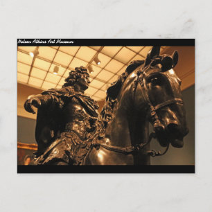 "Louis The XIV as a Roman General" - Kunstmuseum Postkarte