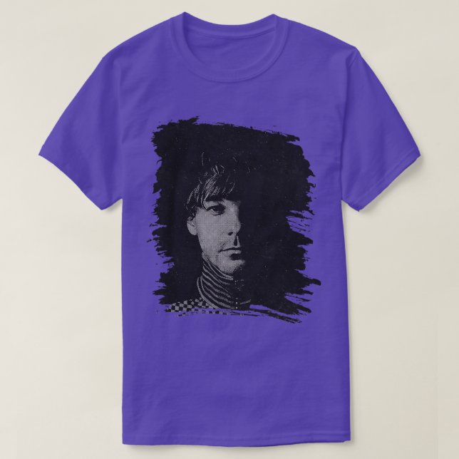 Louis Tomlinson Retro-Poster T-Shirt (Design vorne)