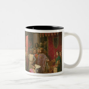 Louis VII die Junge, König von Frankreich Zweifarbige Tasse