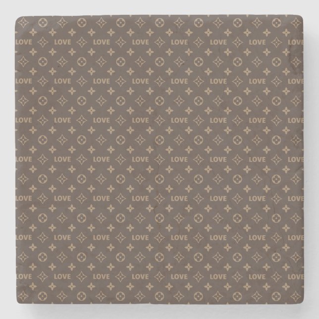 Louis Vuitton Markenliebe Steinuntersetzer (Vorderseite)