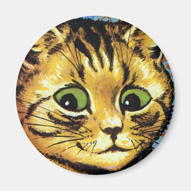 Louis Wain cat Magnet (Vorne)